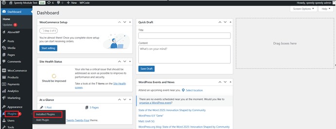 Speedy WordPress WooCommerce Plugin Documentation